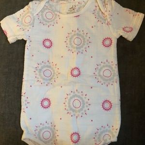 3-6 month Aden onesie